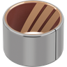 DTS10_Cylindrical_Bush_With_Machined_Lubricant_Grooves