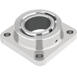 GGB EXALIGN FL 4-hole Flange bearing assemblies with GGB DU